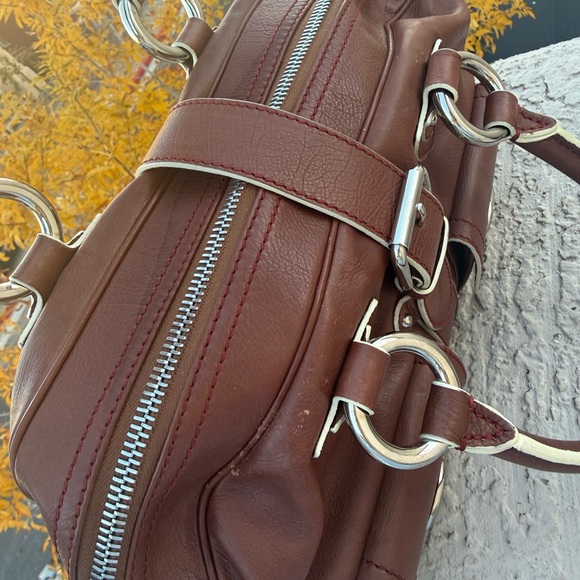 Marc Jacob’s Brown Leather Duffel Bag - Picture 4 of 12